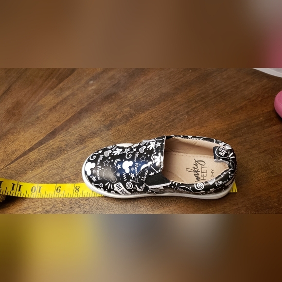 Disney Kids Shoes Mickey Mouse Black and White Size 13 - Picture 13 of 16